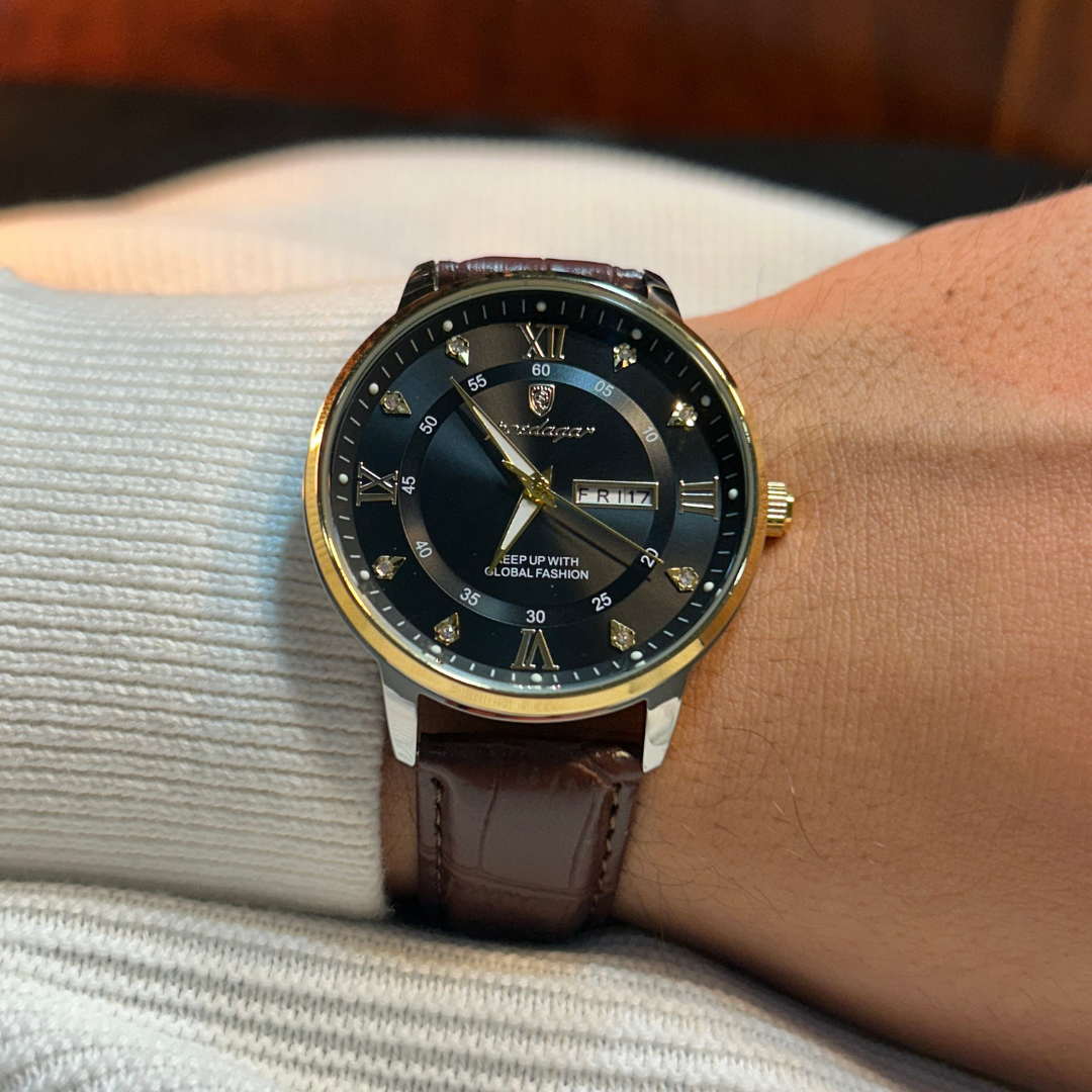 Relógio Couro - Veneza