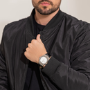 Relógio Couro - Classic Vintange (Branco)