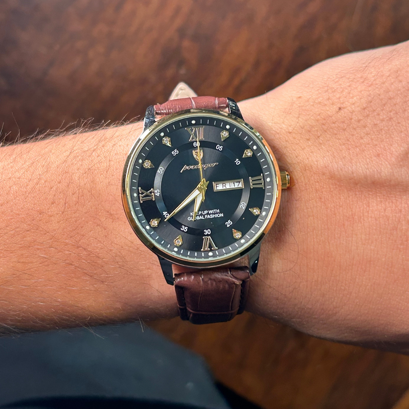 Relógio Couro - Veneza