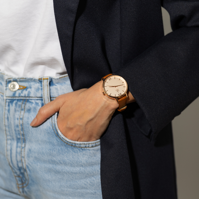 Relógio Aura - Feminino (Rosé)