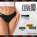 [COMPRE 5 LEVE10] - Calcinha Comfort™ AntiBacteriana 100% Algodão