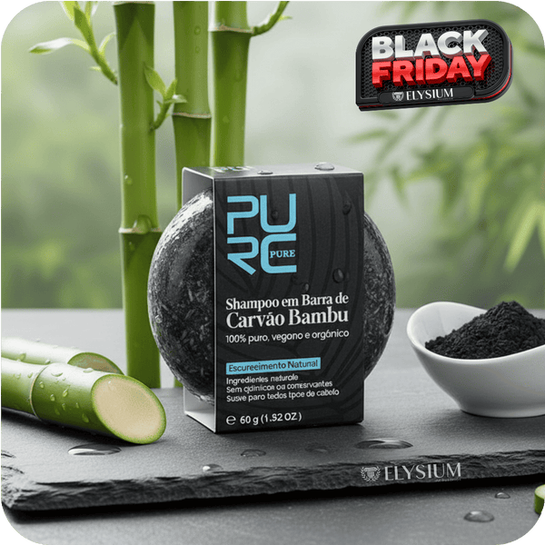 Pure Hair® - Shampoo Escurecedor de Cabelo e Barba Em Barra - QUEIMA DE ESTOQUE 🔥