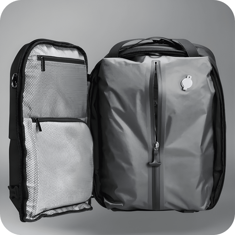 Mochila Impermeável de Compressão a Vácuo + BRINDE EXCLUSIVO