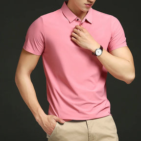 Camisas Polo em Tecido Premium Ice Silk! (COMPRE 3 & LEVE 5).