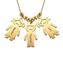 Colar Minhas Riquezas Personalizável - Família Filhos&Netos - Oferta Especial! ♥