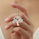 Colar Árvore Da Vida Personalizável - Minha Família - Corte a Laser - Oferta Especial! ♥