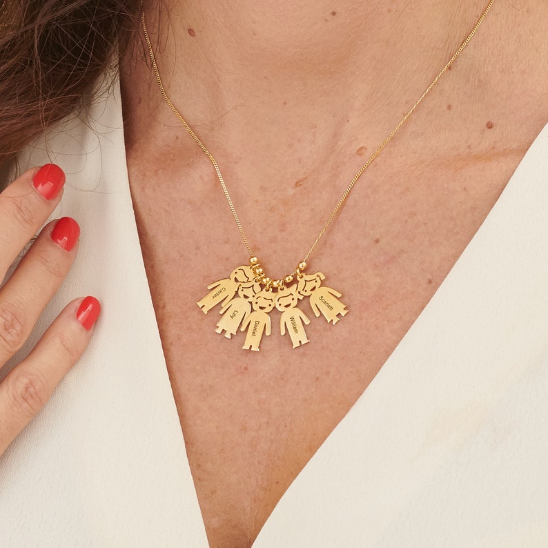 Colar Minhas Riquezas Personalizável - Família Filhos&Netos - Oferta Especial! ♥