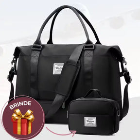 Bolsa-Mala com Bolsos Multifuncionais - Elegância Urbana + BRINDE